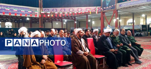  آیین افتتاحیه نمایشگاه پایگاه‌های مقاومت بسیج اسوه‌ شهرستان ملایر