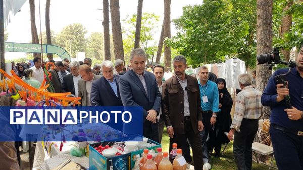 افتتاحیه نمایشگاه جشنواره بزرگ تاک پلو در شهرستان خلیل آباد 
