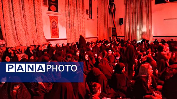عزاداری شب شهادت حضرت فاطمه س در خلیل آباد