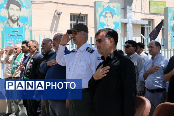 بازدید مشاور وزیر از موکب‌های سازمان دانش‌آموزی آذربایجان غربی