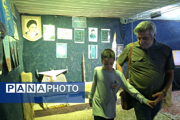 نمایشگاه اسوه و دستاوردهای پایگاه مقاومت بسیج شیراز 