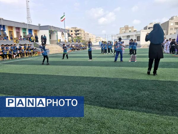 برگزاری المپیاد ورزشی درون مدرسه‌ای در قشم 