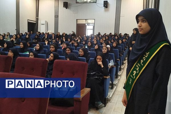 افتتاحیه طرح مصباح الهدی و جشن میلاد حضرت زینب(س) دبیرستان ریحانه النبی باقرشهر
