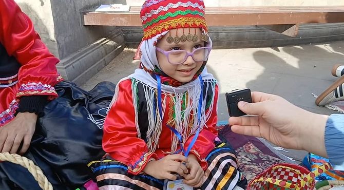 نمایشگاه صنایع دستی و سوغات محلی گیلان با حضور کودکان در رشت