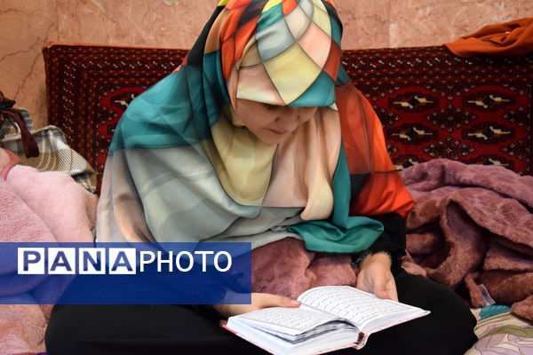 حضور دانش‌آموزان ناحیه یک کرج در نخستین روز اعتکاف دانش‌آموزی