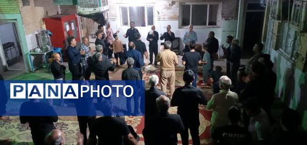 عزاداری اربعین خدمتگزاران حسینیه  ابوالفضلی فدافن در مشهد مقدس