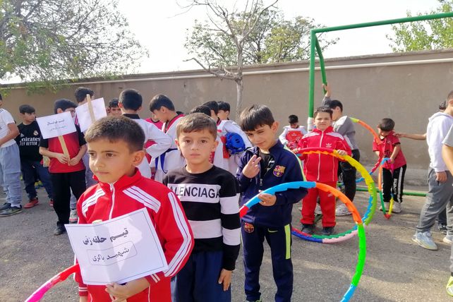 شور، ورزش و یاد شهدا در مرکید