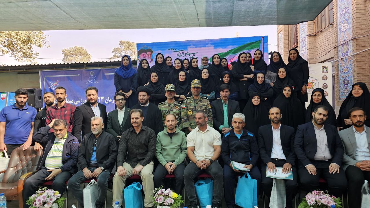 دبستان انقلاب اسلامی میزبان پروژه‌های ورزشی و استمرار طرح شهید سلیمانی