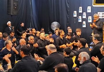  مراسم عزاداری اباعبدالله در هیات شاهزاده علی اکبر(ع)