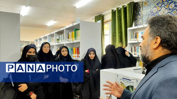 بازدید علمی دانش‌آموزان شاهد عصمت ناحیه 3 کرج از دانشگاه فرهنگیان پردیس امیرکبیر کرج