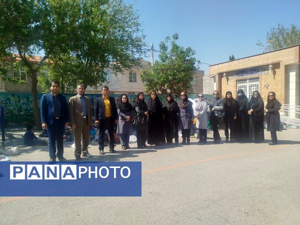 صبحانه سلامت در مدرسه پسرانه مبین شیروان