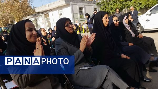 نواخته شدن زنگ مهر در فرزانگان ۴؛ هم صدایی با آغاز سال تحصیلی در سراسر کشور