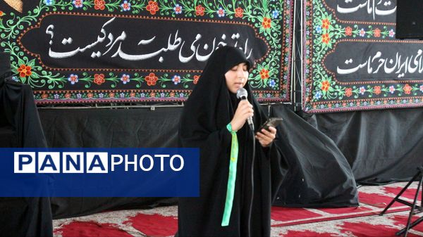 عزاداری دختران زنجانی در هیات دختران انقلاب
