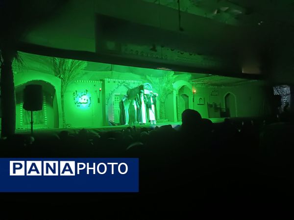 نمایش آیینی یاس نبوی در امامزاده سید حمزه (ع) کاشمر