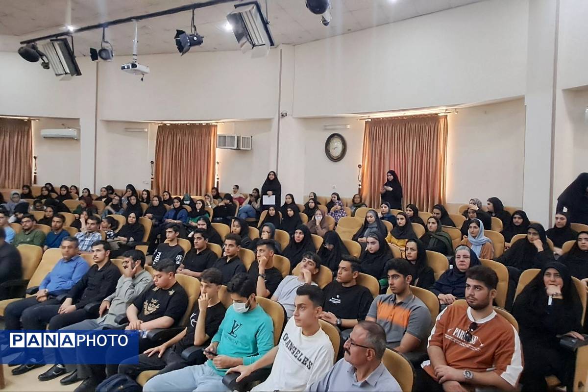 مراسم چهلم شهدای اقتدار ملی در کانون فرهنگی تربیتی شهید مطهری سنندج 