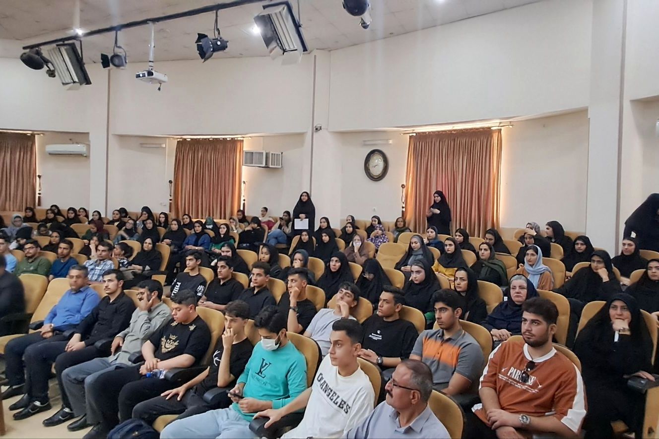 مراسم چهلم شهدای اقتدار ملی در کانون فرهنگی تربیتی شهید مطهری سنندج 