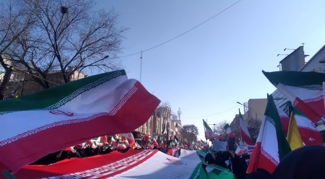 راهپیمایی 22 بهمن در بروجرد؛ جشن پیروزی انقلاب اسلامی با حضور مردم وفادار لرستان