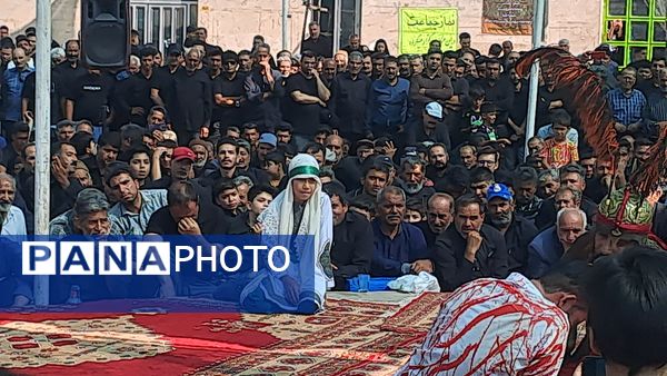 بزرگترین اجتماع حسنیون کشور همراه با تعزیه خوانی در روستای کفکی خراسان رضوی