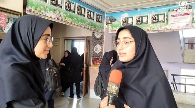 فعالیت علمی دانش‌آموزان دبیرستان حضرت فاطمه(س) قم در تابستان