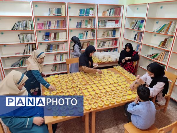 ضیافت افطار در کانون پرورشی و فکری کودکان و نوجوانان کاشمر