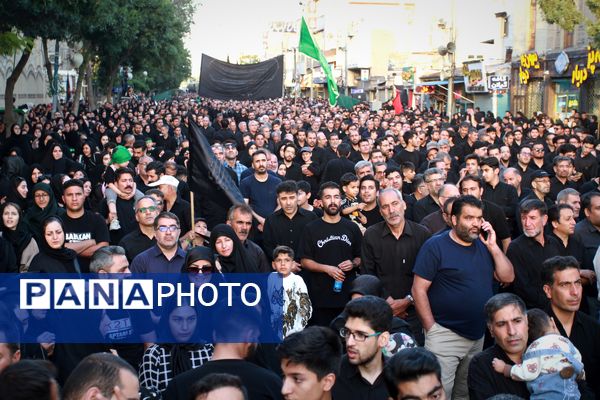 دسته عزاداری حسینیه اعظم زنجان در یوم العباس