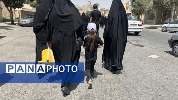 پیاده‌روی جاماندگان اربعین در اشکذر