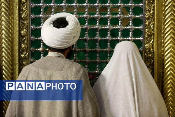 جشن ازدواج ۳۲۵ زوج جوان در حرم حضرت معصومه (س)
