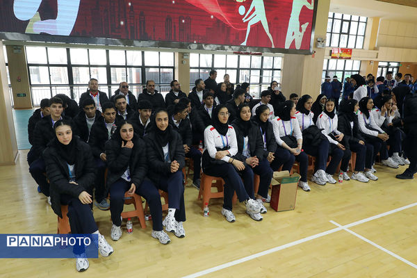بازدید دانش‌آموزان والیبالیست زیر ۱۵ سال ایران از مدرسه شانگژو در روز چهارم مسابقات