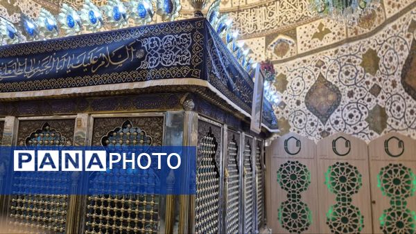مراسم غبارروبی ضریح مطهر حضرت سلطانعلی(ع) همزمان با میلاد پیامبر(ص) و امام صادق(ع) در مشهد اردهال