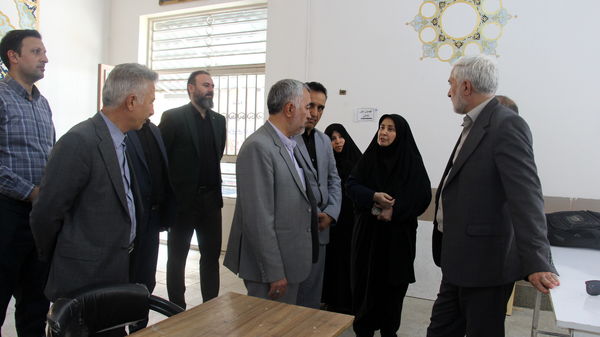 بازدید از کارگاه های کارآموزی- کارورزی در هنرستان بصیرت