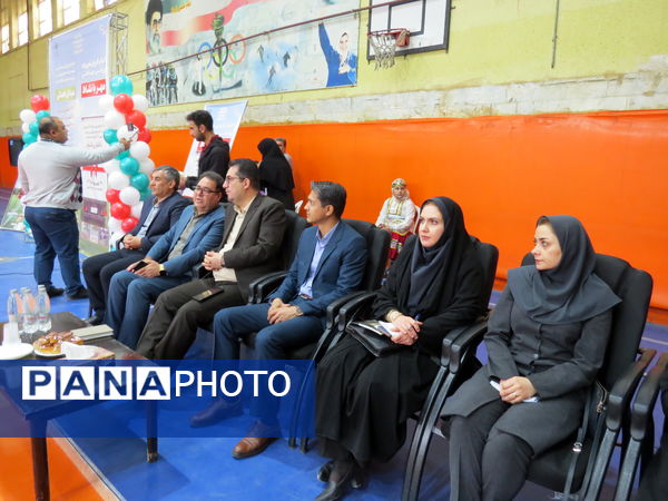 آیین اعزام کاروان تجهیزات ورزشی ـ بهداشتی مهر با نشاط شهرستان بجنورد