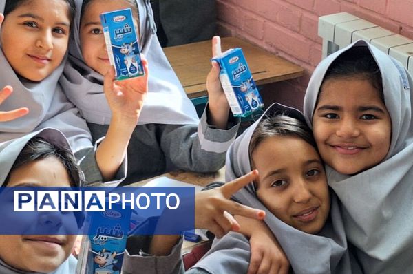 آغاز توزیع شیر در مدارس دخترانه بردسکن