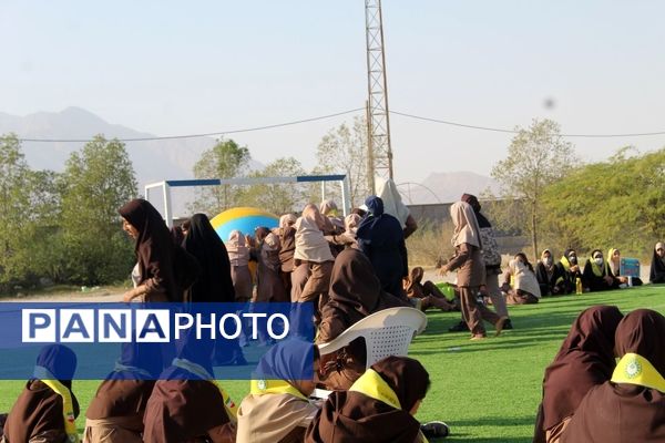 ششمین اردوی تمشک هرمزگان در اردوگاه سرخون بندرعباس