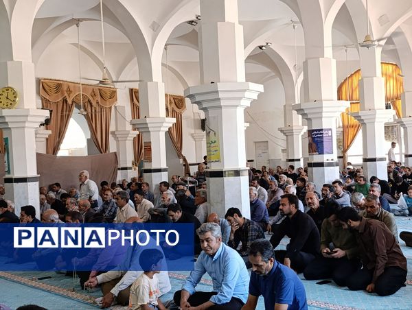 برگزاری نماز عبادی سیاسی جمعه در شهرستان خلیل آباد