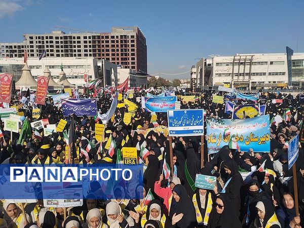 راهپیمایی 13آبان‌ در مشهدمقدس