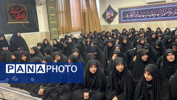 پیکر شهید گمنام در مدارس دخترانه گرگان مورد استقبال قرار گرفت