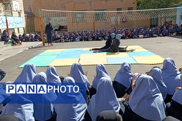 شور و نشاط ورزشی در تمام مدارس شهرستان قدس