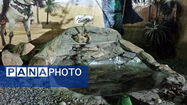 هنری متفاوت در فضاسازی خیمه‌گاه عاشورایی