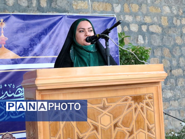 جشن عید غدیر در هنرستان خیر ساز نور هل اتی شهر حصار گرمخان