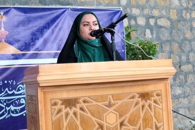 جشن عید غدیر در هنرستان خیر ساز نور هل اتی شهر حصار گرمخان