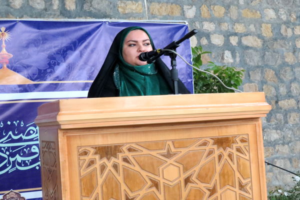 جشن عید غدیر در هنرستان خیر ساز نور هل اتی شهر حصار گرمخان