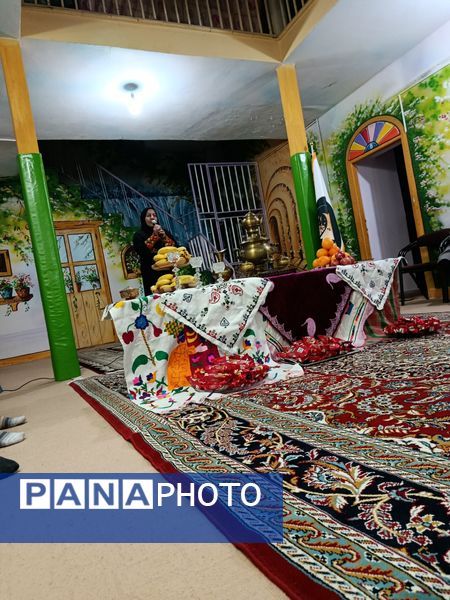 جشن یلدا در دبیرستان نمونه اندیشه 