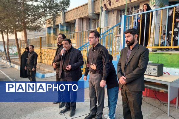 مراسم سوگواری حضرت فاطمه در دبستان هدایت ۲