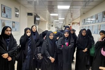 بازدید علمی دانش‌آموزان شاهد عصمت از دانشگاه فرهنگیان پردیس امیرکبیر کرج