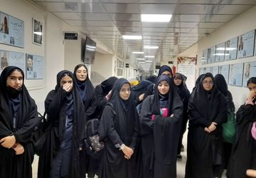 بازدید علمی دانش‌آموزان شاهد عصمت از دانشگاه فرهنگیان پردیس امیرکبیر کرج