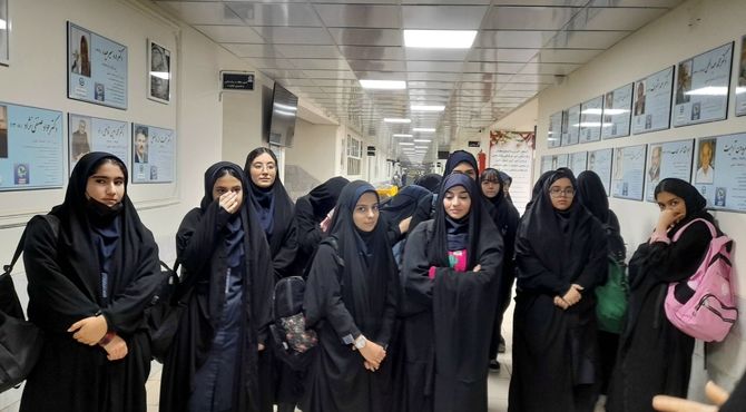بازدید علمی دانش‌آموزان شاهد عصمت از دانشگاه فرهنگیان پردیس امیرکبیر کرج