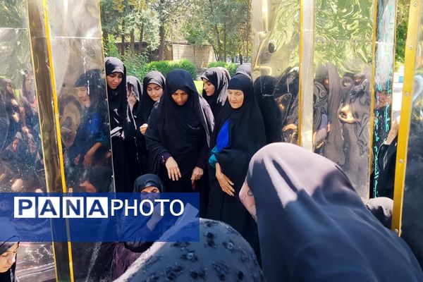شکوه عزاداران رضوی در لردگان