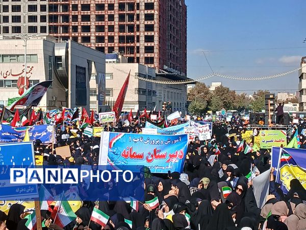 راهپیمایی 13آبان‌ در مشهدمقدس
