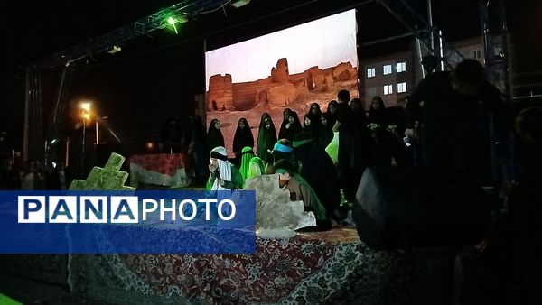 نمایشواره کاروان عشق در پارک ارغوان نیشابور 