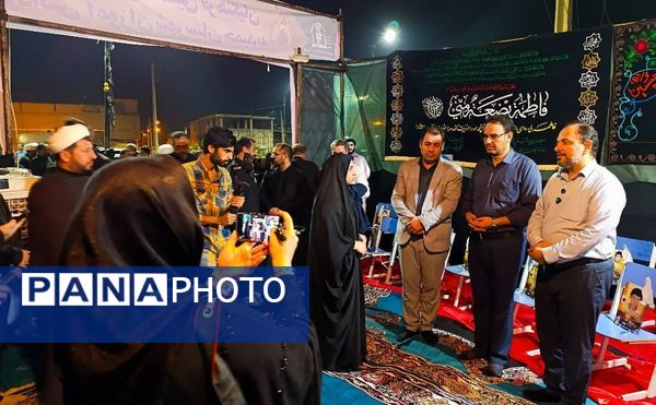حضور معاون وزیر آموزش‌وپرورش در موکب  اربعینی انصار الحسین فرهنگیان و دانش آموزان حمیدیه